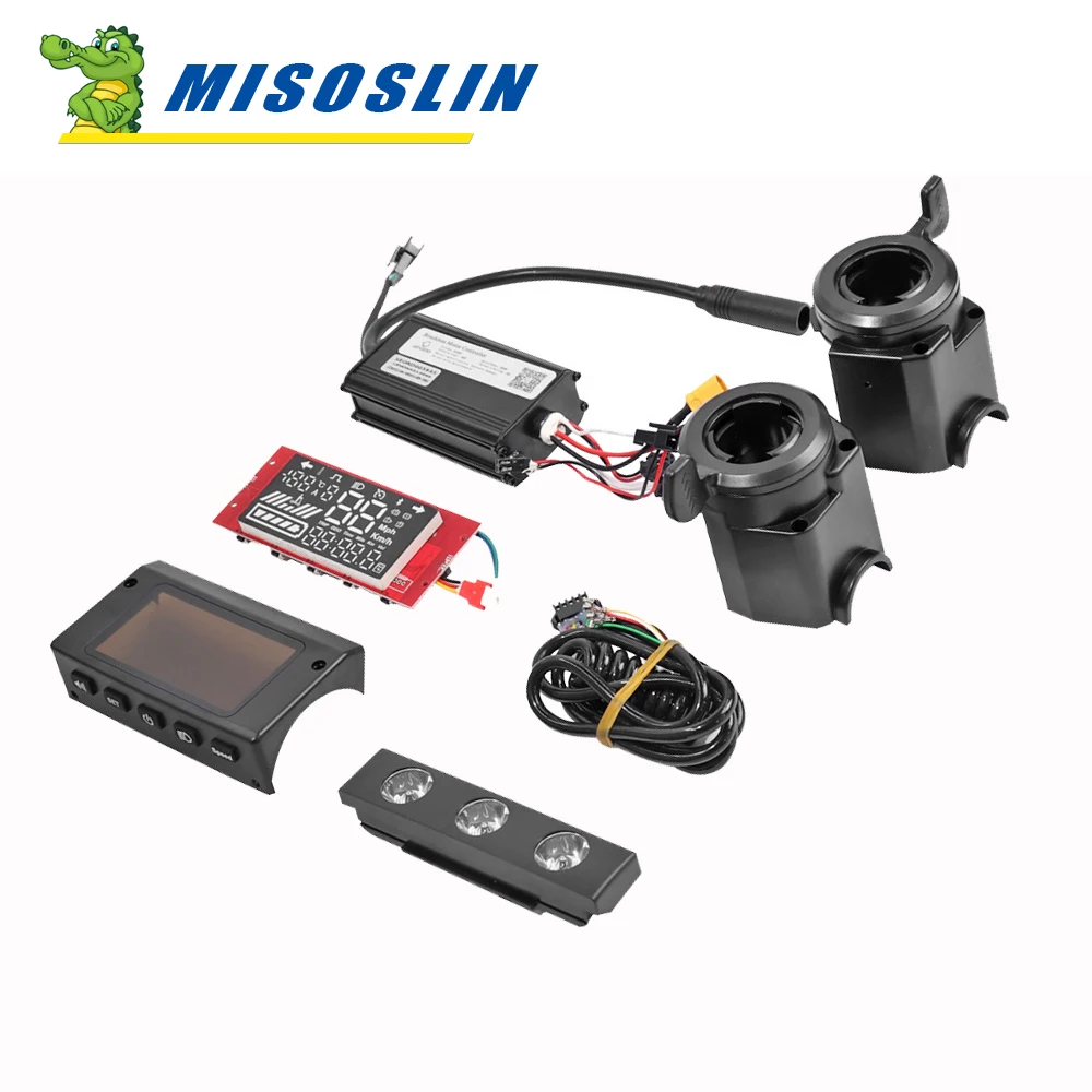 

Electric Scooter Control Board Assembly for Kugoo S1/S2/S3 Display Meter Controller Connection Cable Handlebars Lights Set Parts