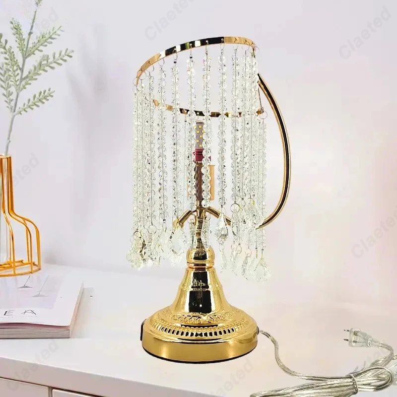 Creative Modern and Simple LED American Eye Protection Desk Lamp Living Room Study Room Bedside Decorative Lighting