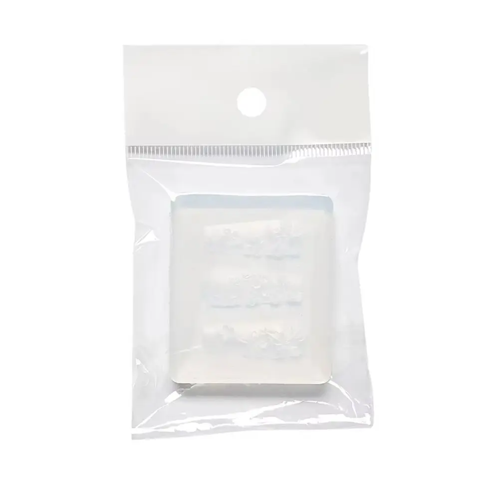 1 pçs durável 3d prego molde de silicone placa de carimbo diy design manicure molde borboleta arco flor coração decoração da arte do prego