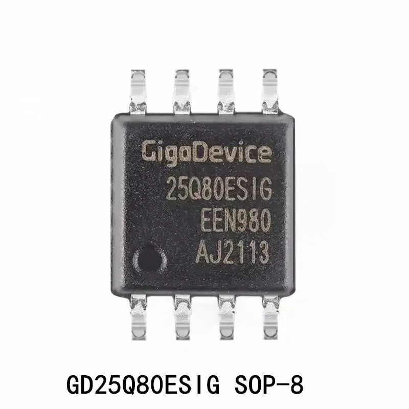 GD25Q80ESIG 25Q80ES GD25Q80ES SOP-8 25Q80ESIG SOP8 8-битный последовательный флэш-чип, новый оригинальный