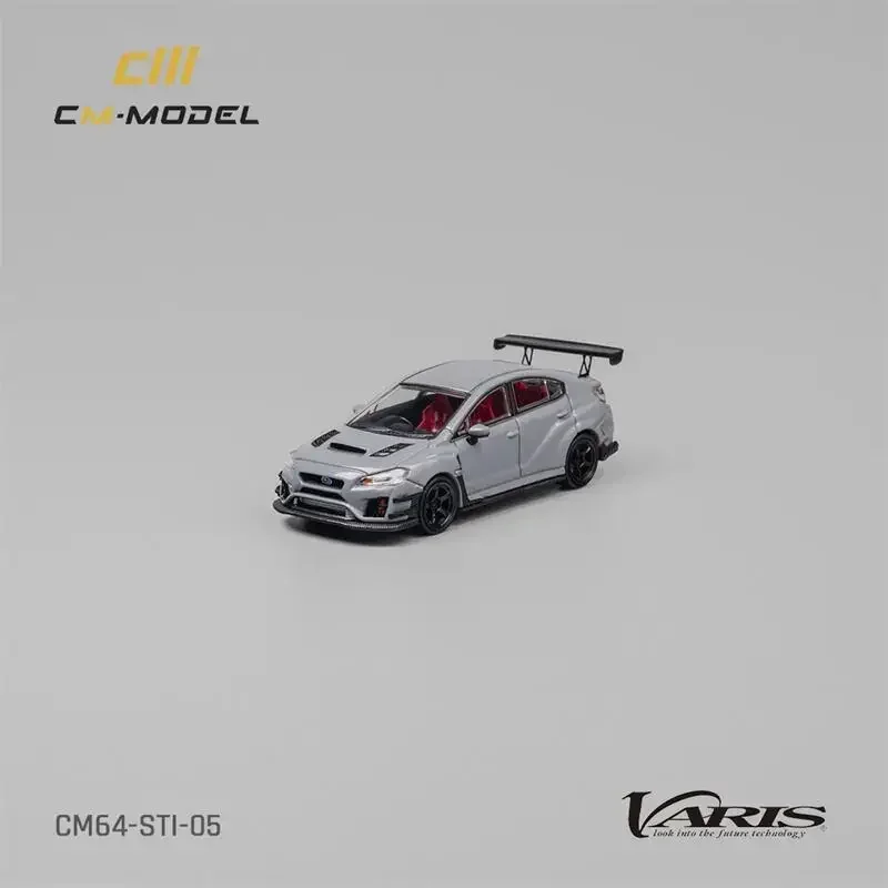 

CMMODEL 1/64 STI Varis Widebody 1.0 Серый Имитационная модель автомобиля из сплава