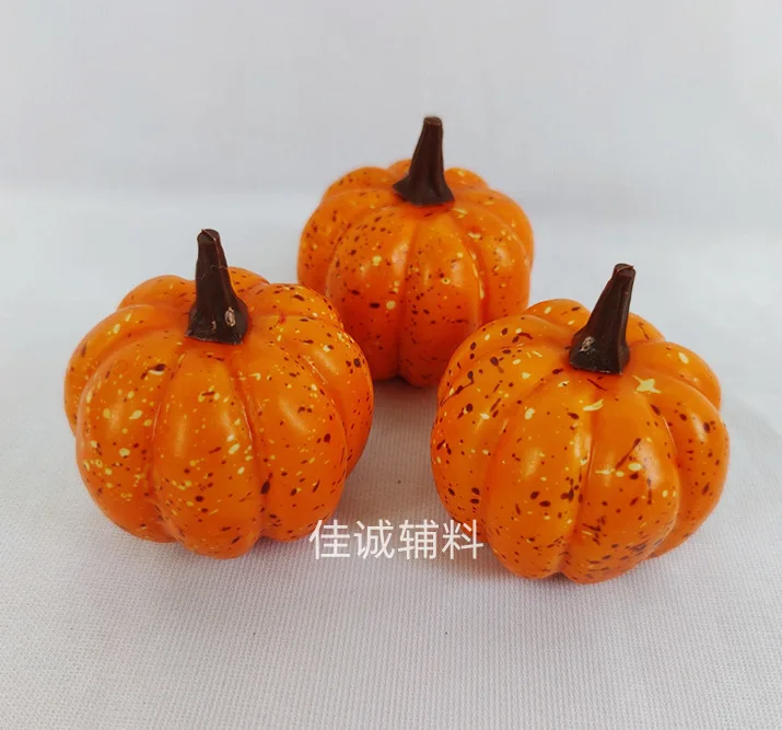 

16Pcs Artificial Foam Pumpkins Realistic Mini Fake Pumpkins for Halloween Party Home Thanksgiving Fall Harvest Decorations