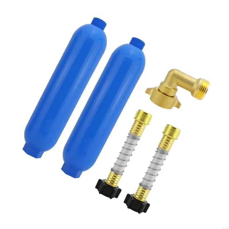 M76E Anhänger-Wasserfilter-Set mit Schlauchschutz für den Einsatz auf Booten und Garten – Detail 9
