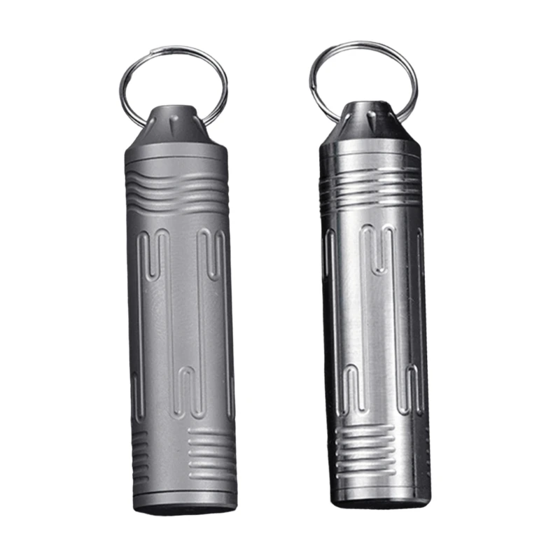 Waterproofs Pills Box Mini Bottles Container for Outdoor Travellings Camping