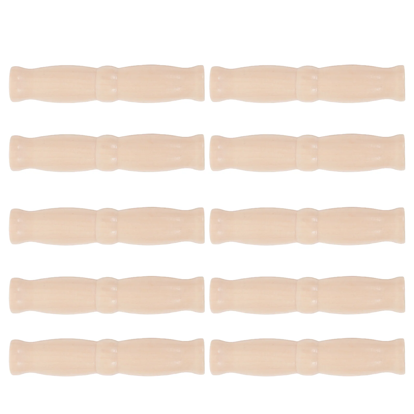 10PCS 물통 나무 손잡이 9cm 안티 스트레인 핸드 버킷 바구니 홈 스토리지 야외 캠핑