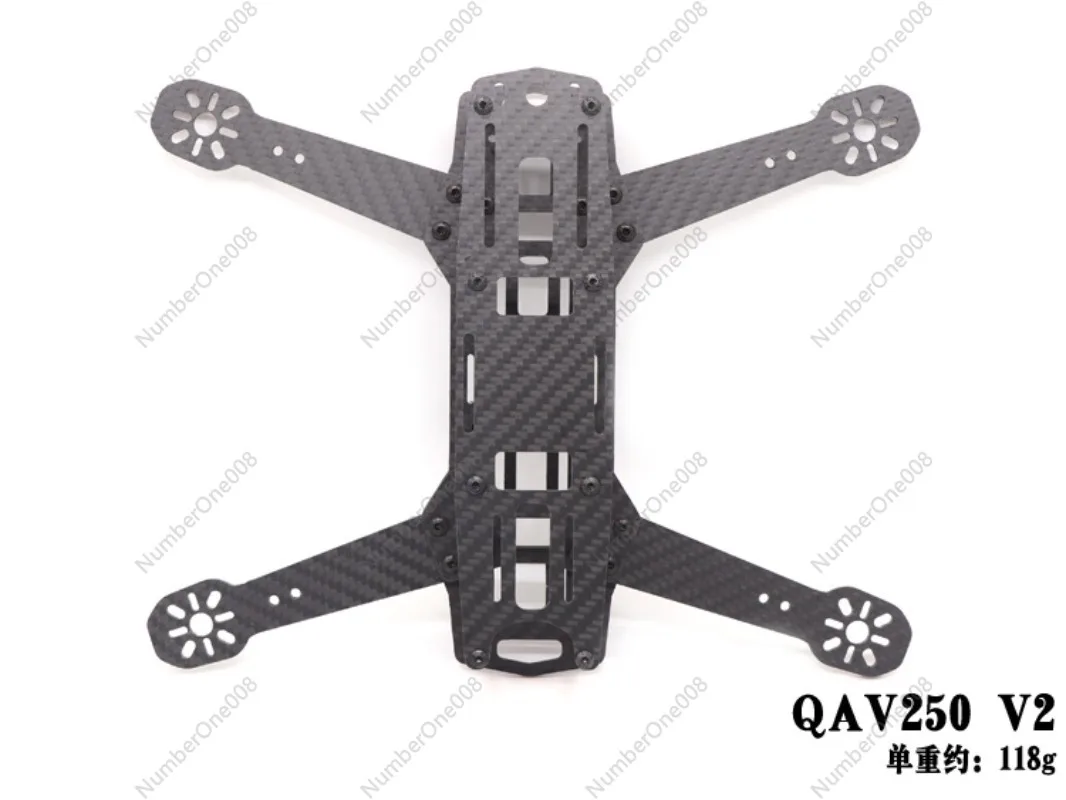 QAV250 Four-axis Carbon Fiber on The Rack, Cross-rack FPV/aerial Photography, Multi-rotor, Jindian Model