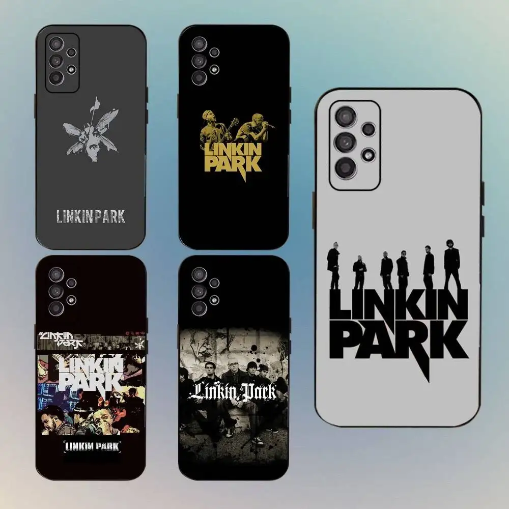 

Band L-LinkinS Cool P-Park Phone Case For Samsung Galaxy A13,A21s,A22,A31,A32,A52,A53,A71,A80,Soft Black Shell