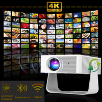 2025 X3 Mini Portable Projector 4k Video Decode Support Android WiFi LED 1080P Home Theater Video Beam Projector for Movies