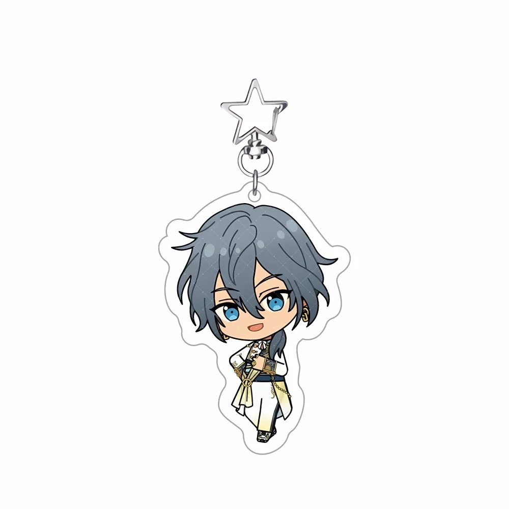 Ensemble Stars New 6cm Acrylic stand Keychain Akehoshi Subaru/Hidaka Hokuto/Yuuki Makoto Key Chain Model Plate Christmas