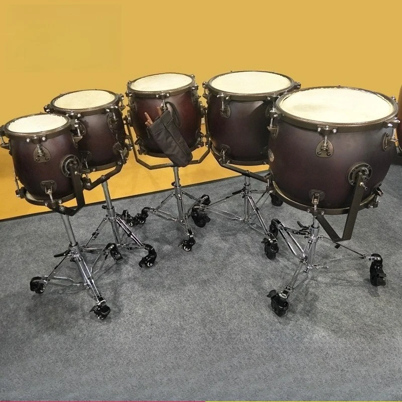 Five-tone Pai Drum Chinese Orchestra Five-tone Lian Drum National Musical Instrument Percussion Instrument Timpone Drum