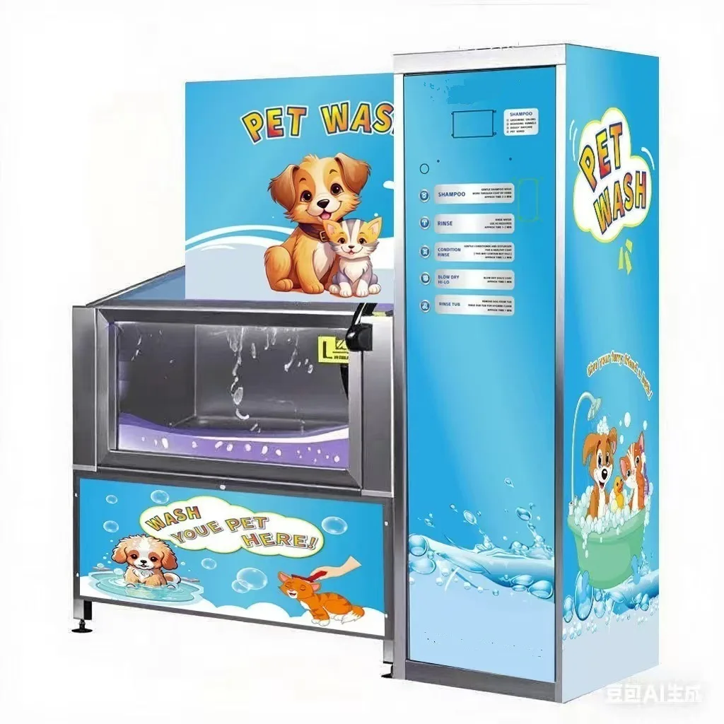 pet self-service cleaning machine,   shared cleaning machine, pet washing self-service cleaning