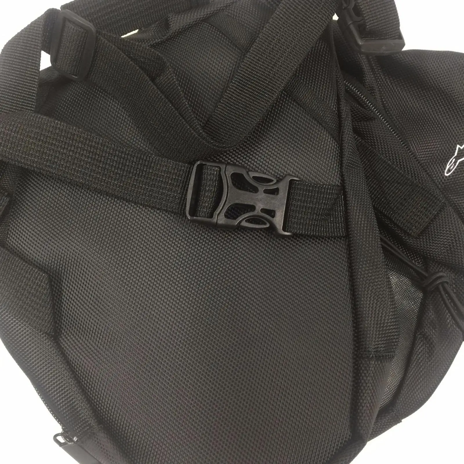 

Multipurpose Motorcycle Waist Pack Zipper Closure with 2 Pockets Nylon for Cycling Sports Bike Riding Walking Motorbike