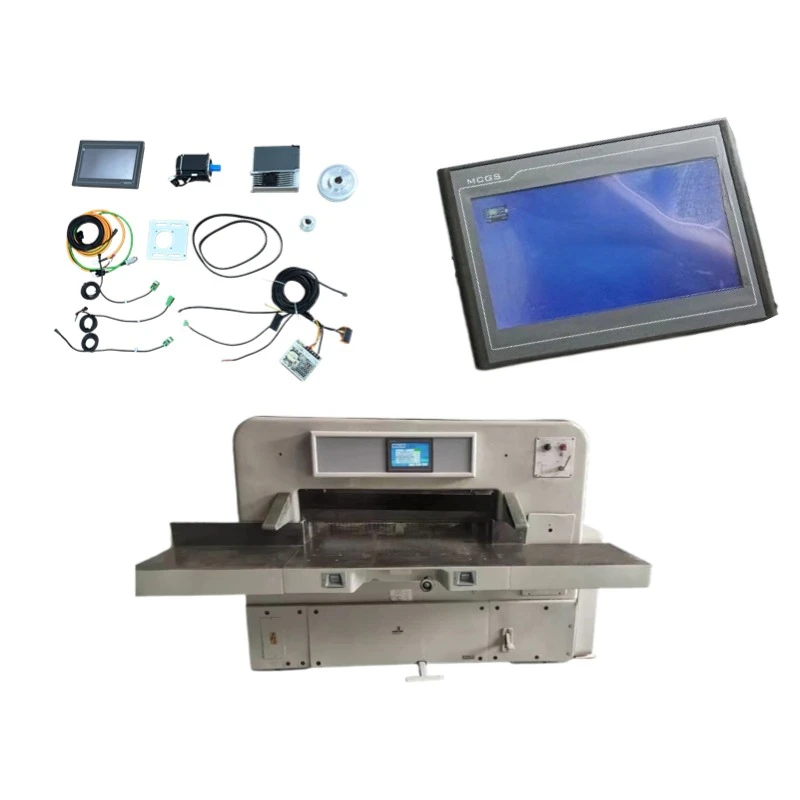 

New Intelligent Hydraulic A4 Paper Cutting Machine With Automatic Computer And Die-Cutting Control System