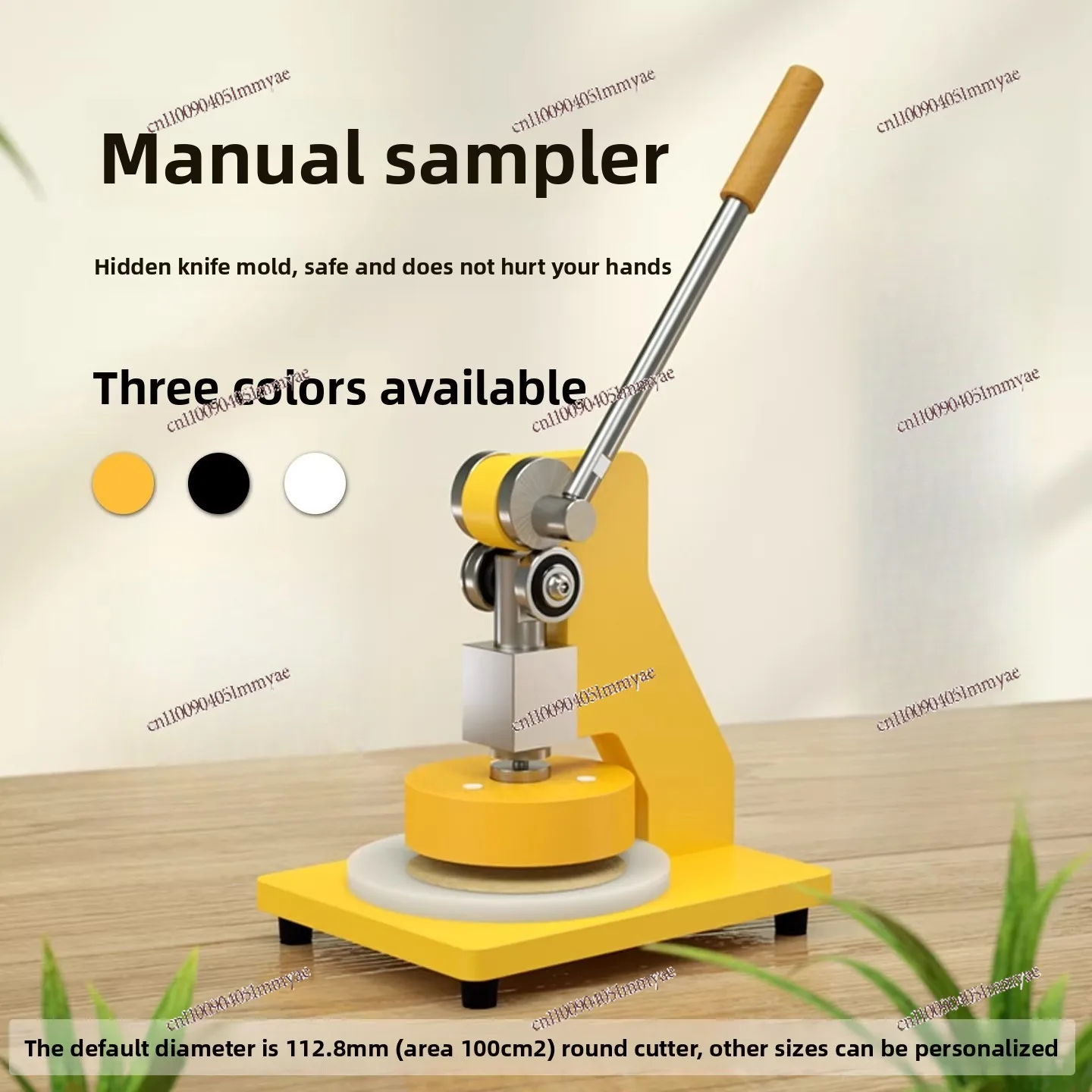 Gram weight sampling machine hand-pressed disc instrument dial small