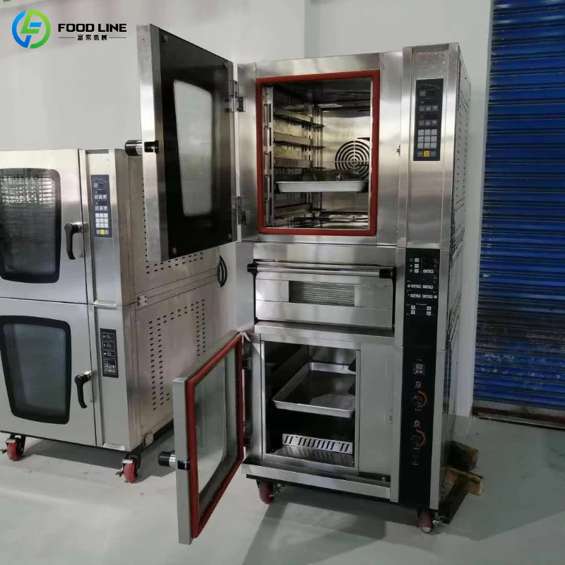 Customized Electric Hot Air Circulation Oven Commercial Baking Machine for Small Business Easy Clean Stainless Steel Chamber