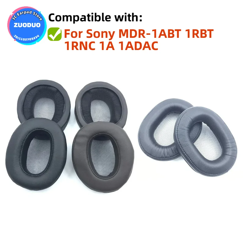 

Ear pads for Sony MDR-1ABT 1RBT 1RNC 1A 1ADAC Earmuffs Headphones Mesh Foam Protein Leather Ear Cushion Accessories