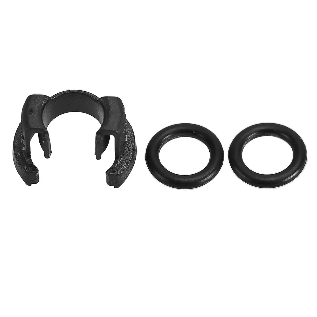 3 قطعة/المجموعة التيار المتناوب المكثف الصلب خط قفل المشبك كليب صالح لتويوتا كورولا كامري RAV4 هايلاندر الأسود 88718-1E150 #3