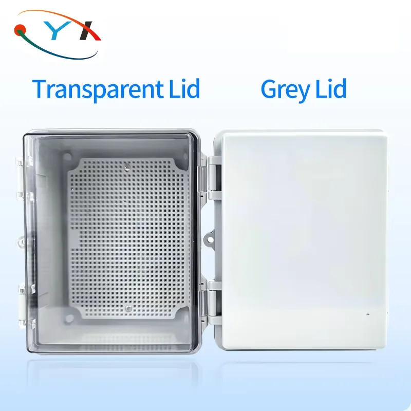 Outdoor IP66 ABS Plastic Enclosure Box Waterproof Power Junction Distribution Box for Electric Instrument Projects