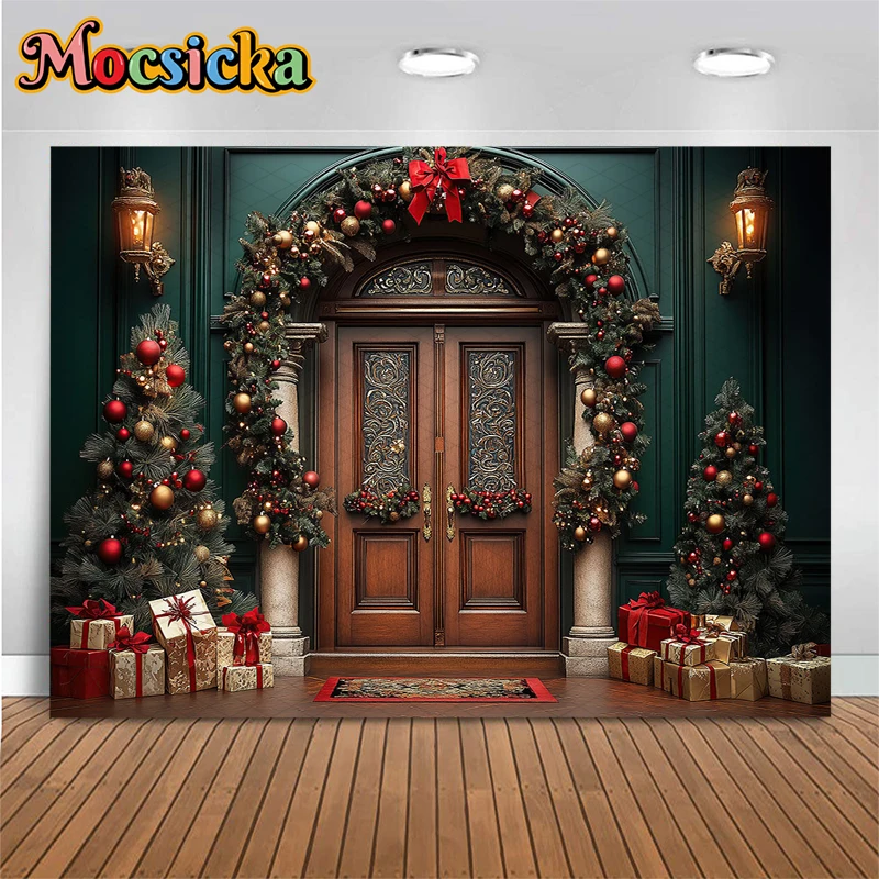 Mocsicka Noel Ahşap Kapı Fotoğ - Green Screen Collapsible incelemesi ve fiyatı