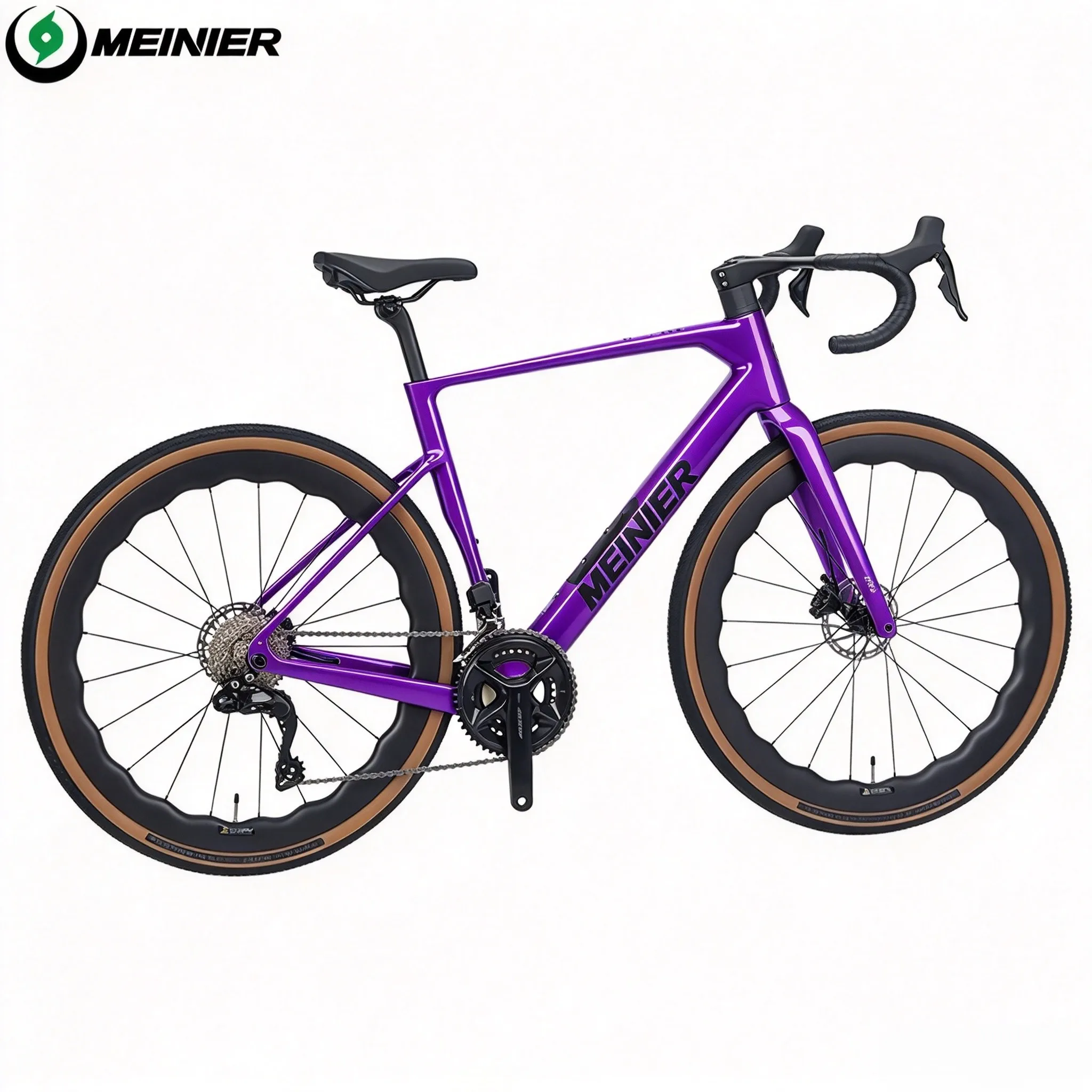 Gravel Full Carbon Bike Support 700X57C R7170 Oil Disc Brake T800 Carbon Fiber Wheels Internal Cable Routing Carbon Gravel Bike