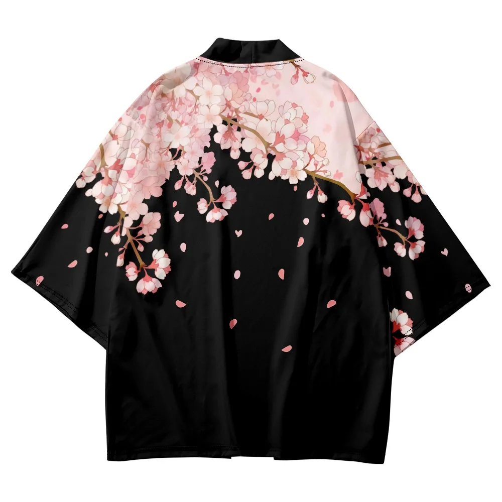 Costume da mantello kimono in stile tradizionale cinese Stampa 3D Haori Cardigan giapponese Camicia kimono ad asciugatura rapida Cappotto Giacca da abbigliamento