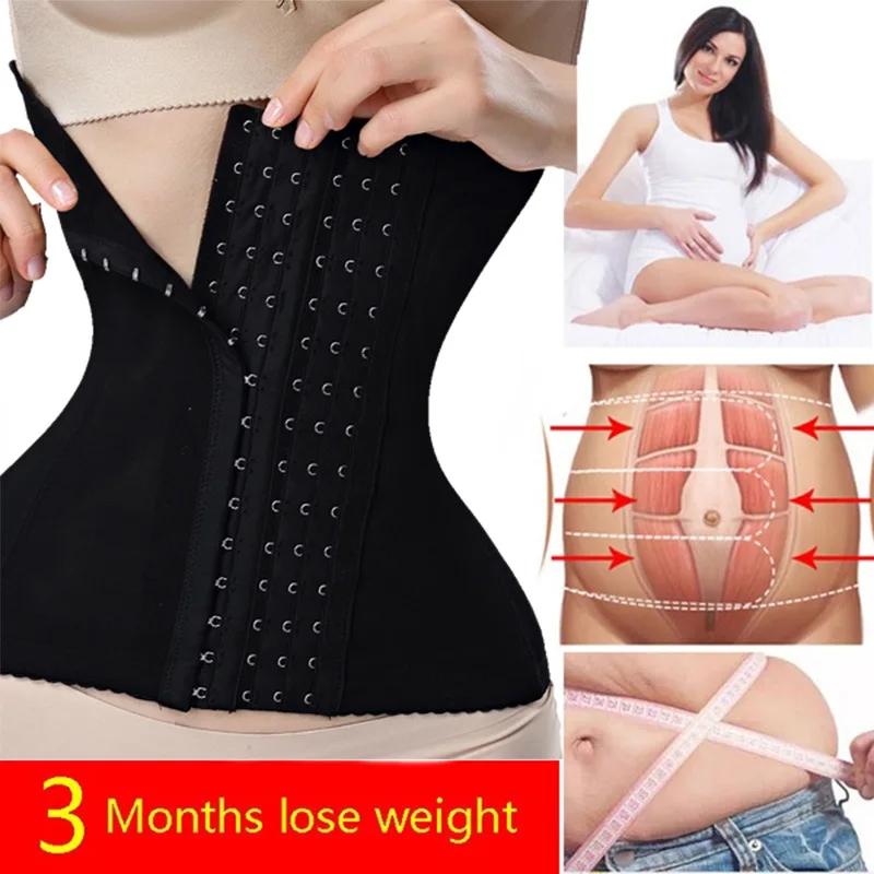 Corset Body Shaper Waist Trainer Shaperwear Bustiers Corsets Slimming Belt Underbust Modeling Strap Burlesque Belly sheath