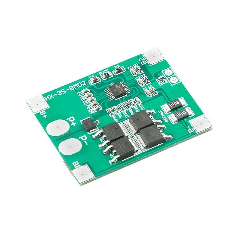 3 strings of 9.6V/10.8V lithium iron phosphate protection board 14A sprayer can be used 11.1V lithium battery protection module