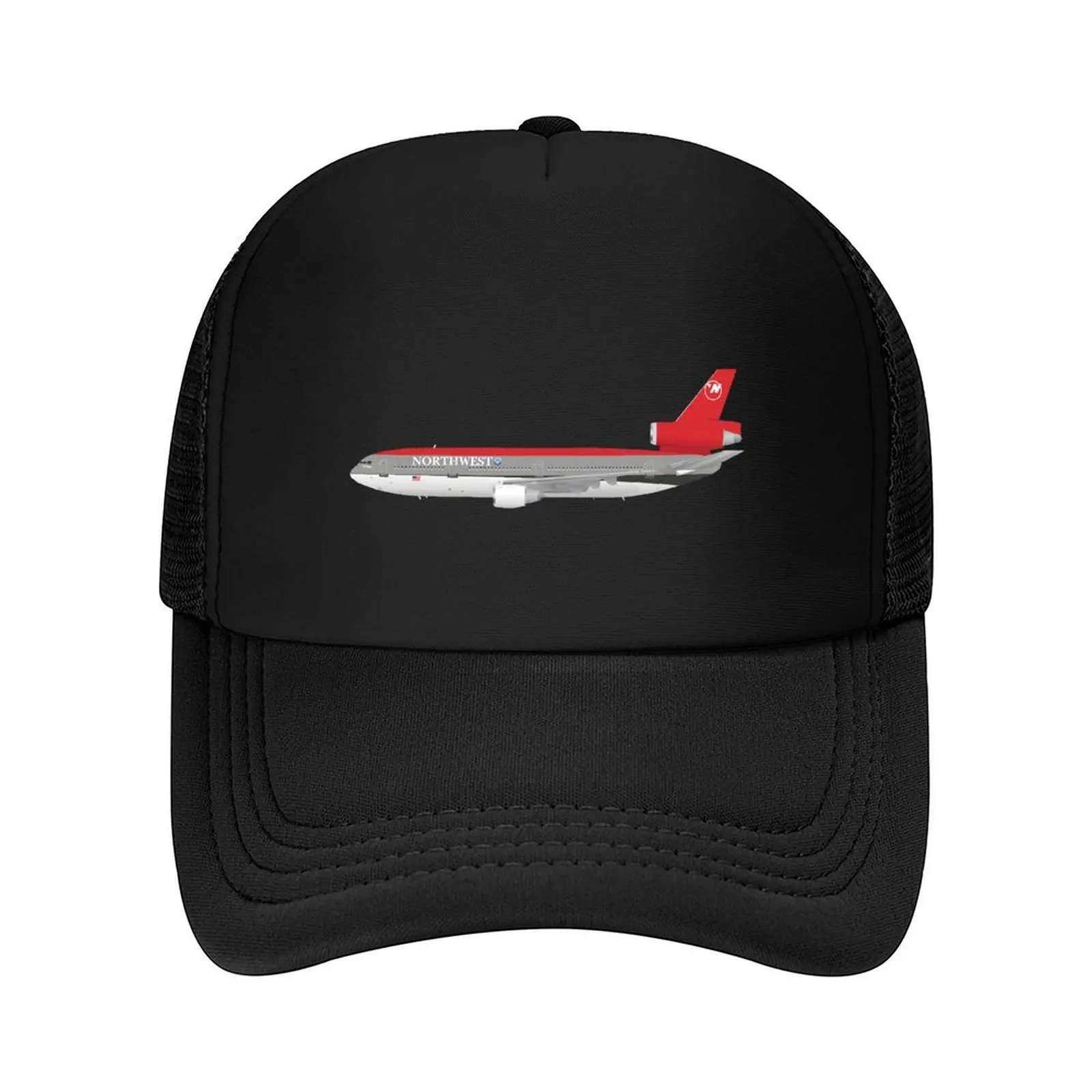 

Wings In Uniform - DC-10 - Northwest Airlines - 80's Baseball Cap New In The Hat summer hat Fashion Beach Men Caps Women's