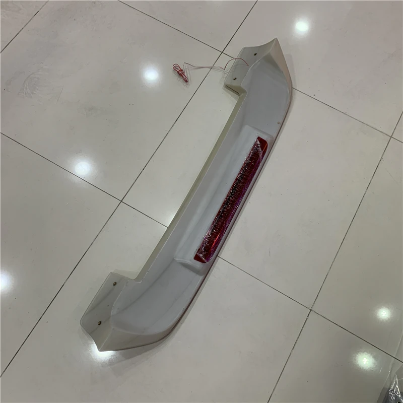 For Vitara Spoiler 2005-2011 Suzuki Vitara Spoiler Vetra with linght CK ABS plastic Material Car Rear Wing Color Rear Spoiler