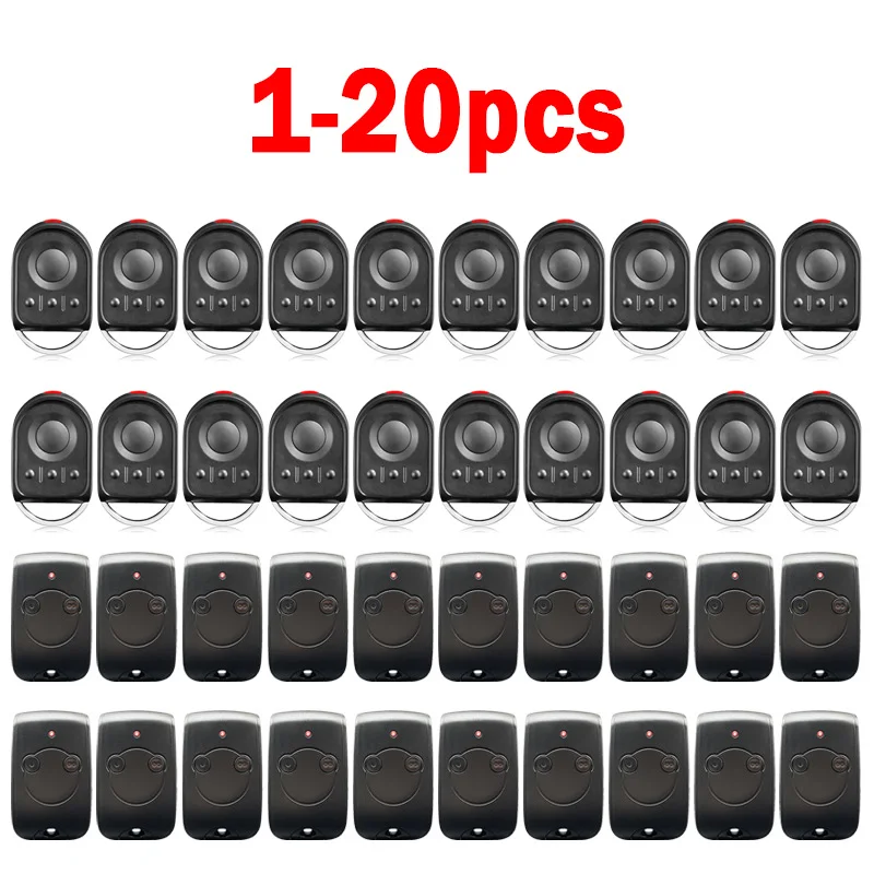 1-20개 Somfy Keygo 4 RTS / SOMFY Keytis NS 2 4 RTS 2RTS 4RTS 433.42MHz 게이트 리모컨 차고 문 개폐기용