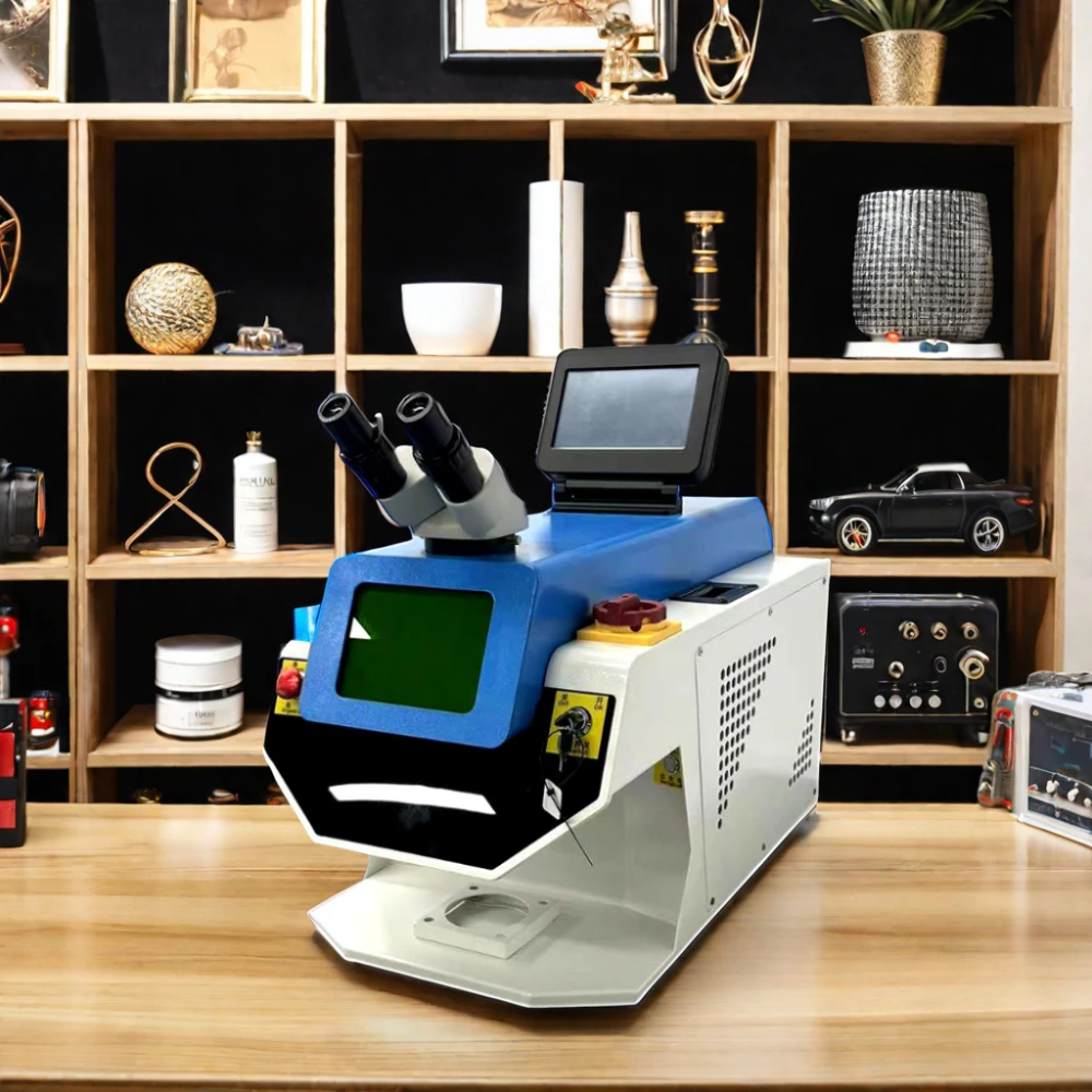 Nowa Mini Lutownica do Biżuterii 150W/200W do Użytku Domowego, Spawarka YAG do Naprawy Obrączek Ślubnych