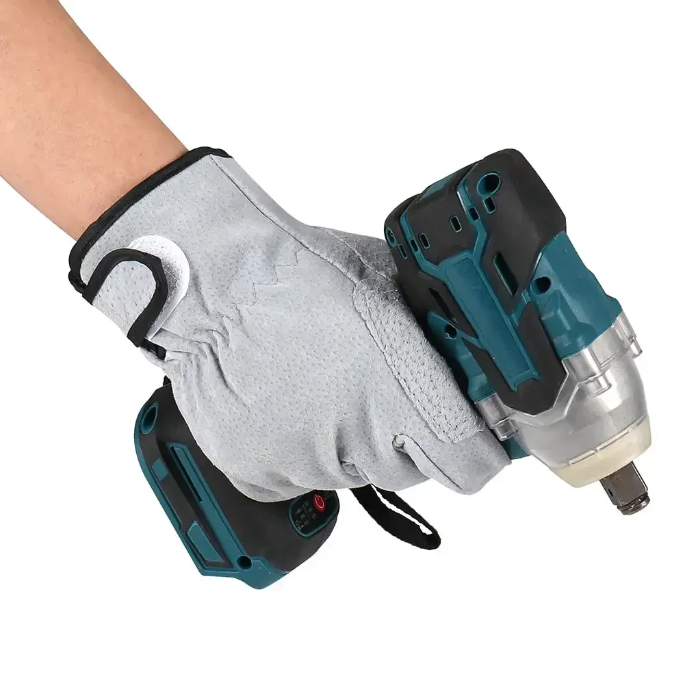 

Leather Safety Gloves Summer Work Wear-Resistant Work Welding Safety Protection For Garden Sports Motorcycle Driver Glove