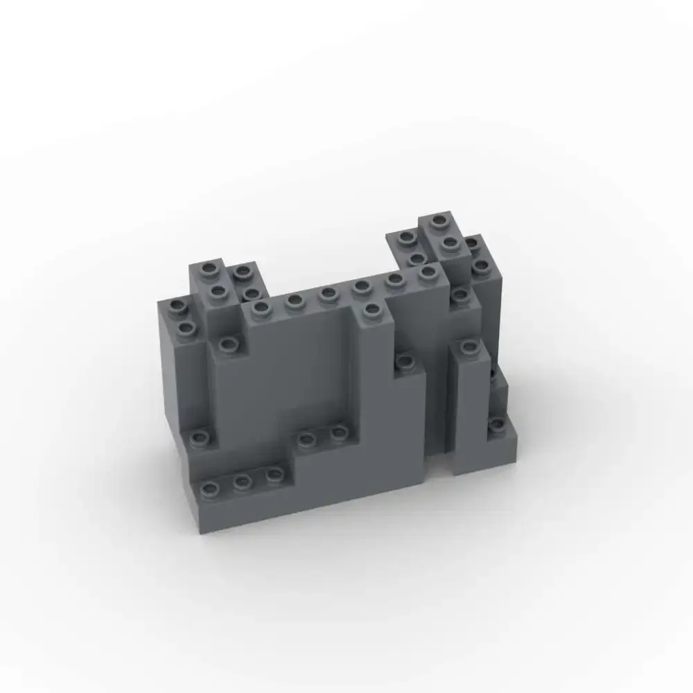 1PCS 6082 락 패널 MOC 빌딩 블록 4x10x6 직사각형 6083 산 벽돌 입자 퍼즐 장난감 생일 아이 선물