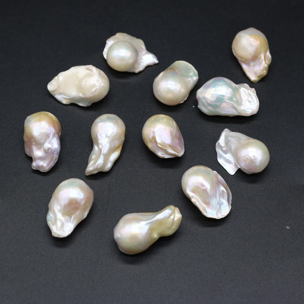 Perles d'Eau Douce Naturelles Baroques At Cpacer, Accessoires pour Bijoux, Collier, Boucles d'Oreilles, Bracelets, DIY