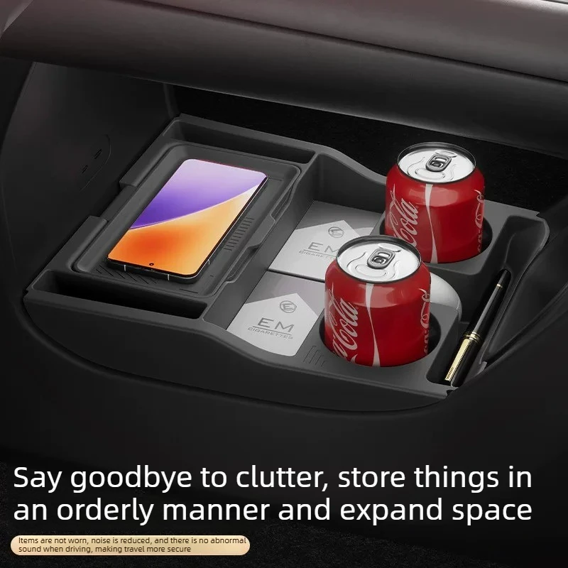 

Special Central Control Lower Storage Box Upgrade Clamshell Double Storage Box For Xiaomi SU7 2026 Interior Accessories Supplies