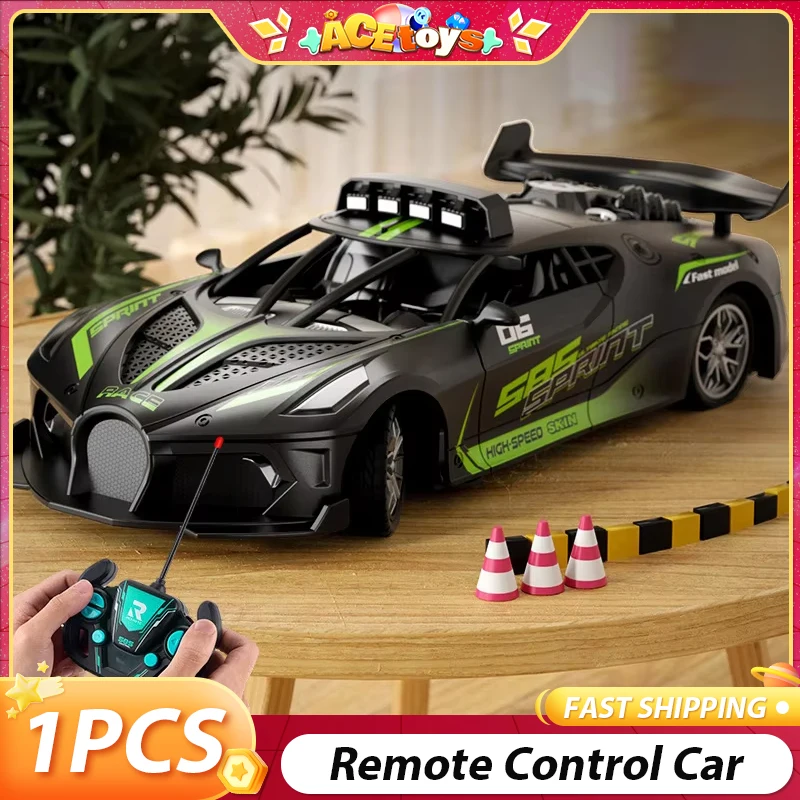リモートコントロールカー柔軟な安全な 4 ウェイ美容スムーズな高速頑丈なレーシングカーのおもちゃモデル