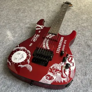 Customized electric guitar factory, exquisite patterns, exquisite quality, fast and free shipping  @3