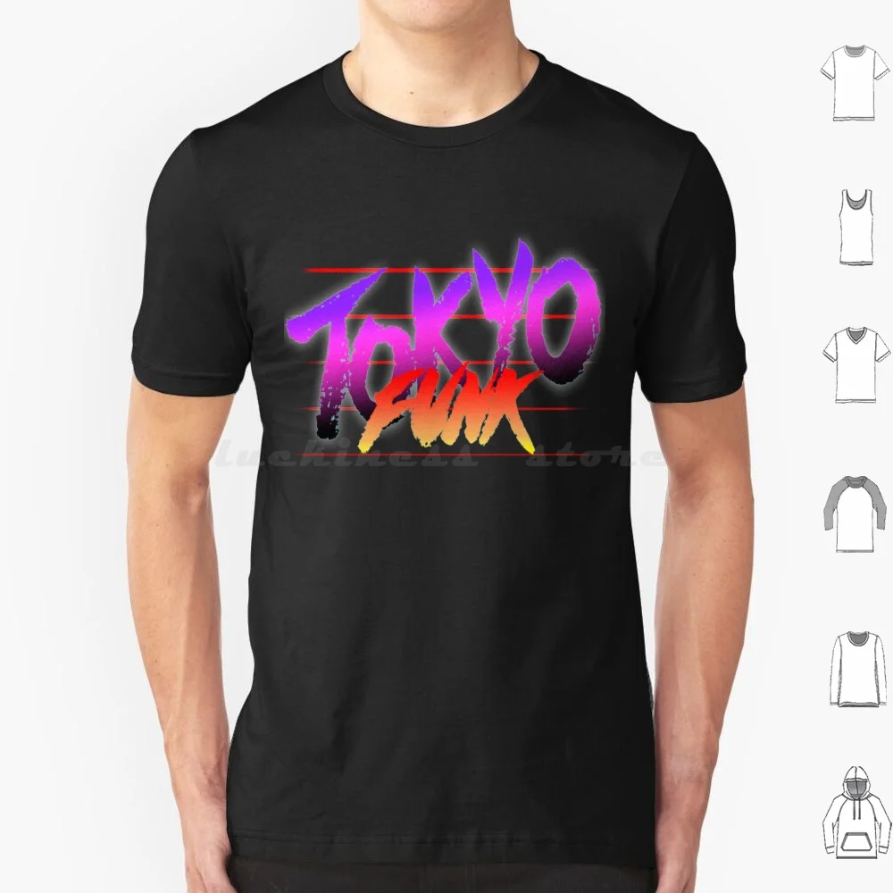 Tokyo Funk T Shirt Men Women Kids 6Xl 80S 90S Retro Futuristic Vaporwave Tokyo Funk Synthwave Synth Neon Glow Grunge