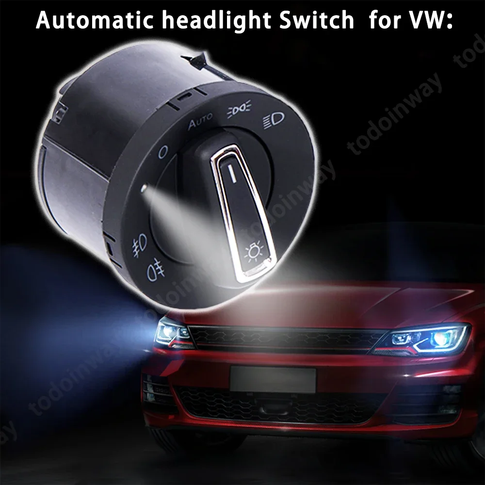 Auto Headlight Head Lamp Switch Light Sensor Upgrade Module for VW Golf 7 6 MK6 Mk7 Jetta MK5 Tiguan Passat B6 B7 Tuning Polo