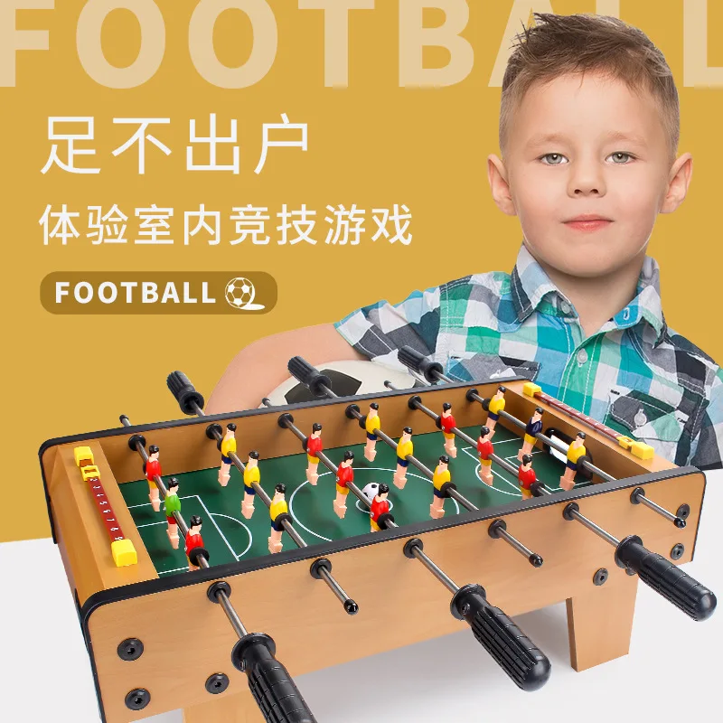 Children's Educational Table Football Toys, Wooden Board Games, Parent-child Double Battle Games, Football Table Boys Toys