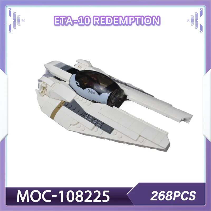 

Building block sets aircraft MOC-108225 space wars sci-fi military wars spaceships Christmas gift ornaments