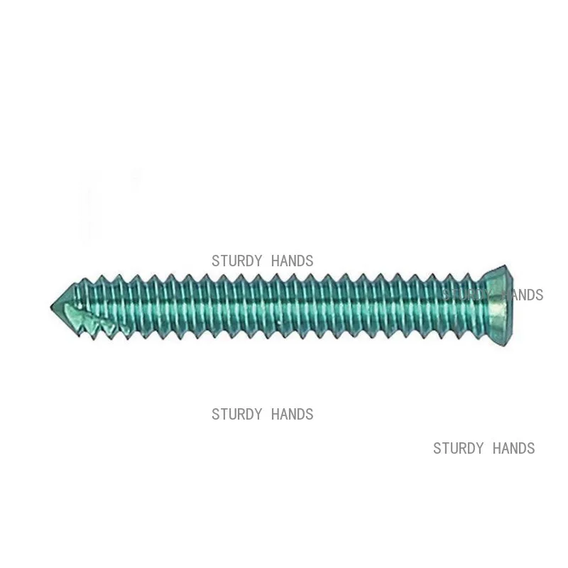 10 1.6/2.4/3.2 titanium alloy self tapping locking screws suitable for small animals and pet medical screws
