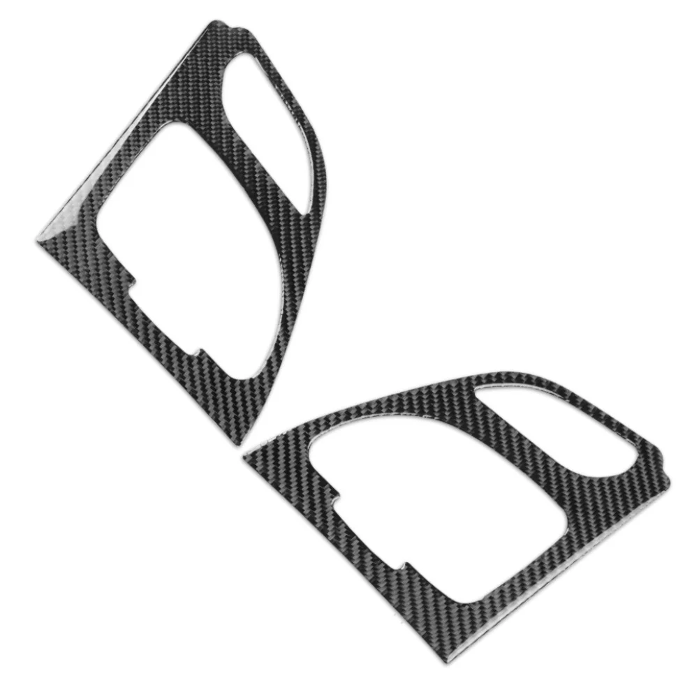 Carbon Fiber Both Side Air Vent Panel Trim For Renault For Megane 3 For RS 2009-2017 For LHD Interior Decor Cover