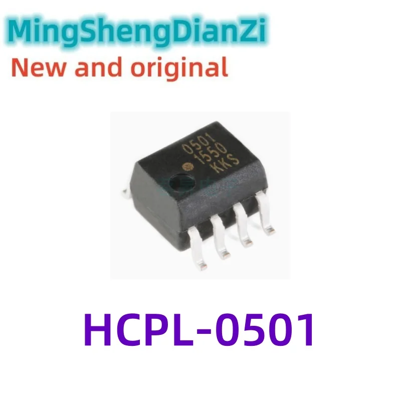 1PCS Brand new HCPL-0501 Silkscreen 0501 SOP8 Single channel high speed optocoupler chip