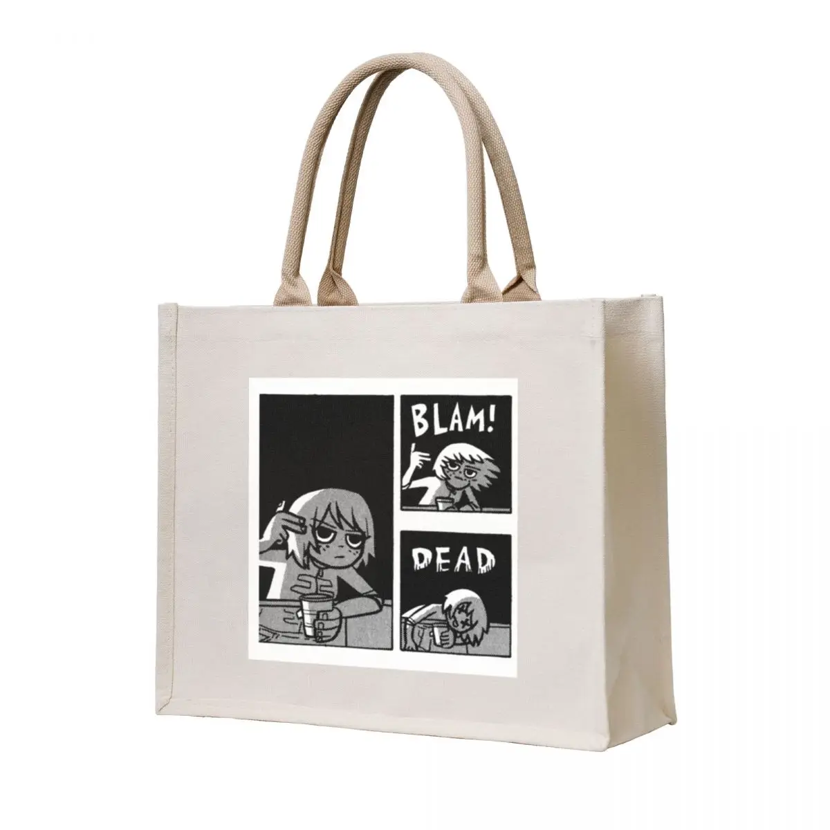 

Kim Pine BLAM! DEAD Tote Bag custom bags personalized tote woman shopping bag female bag