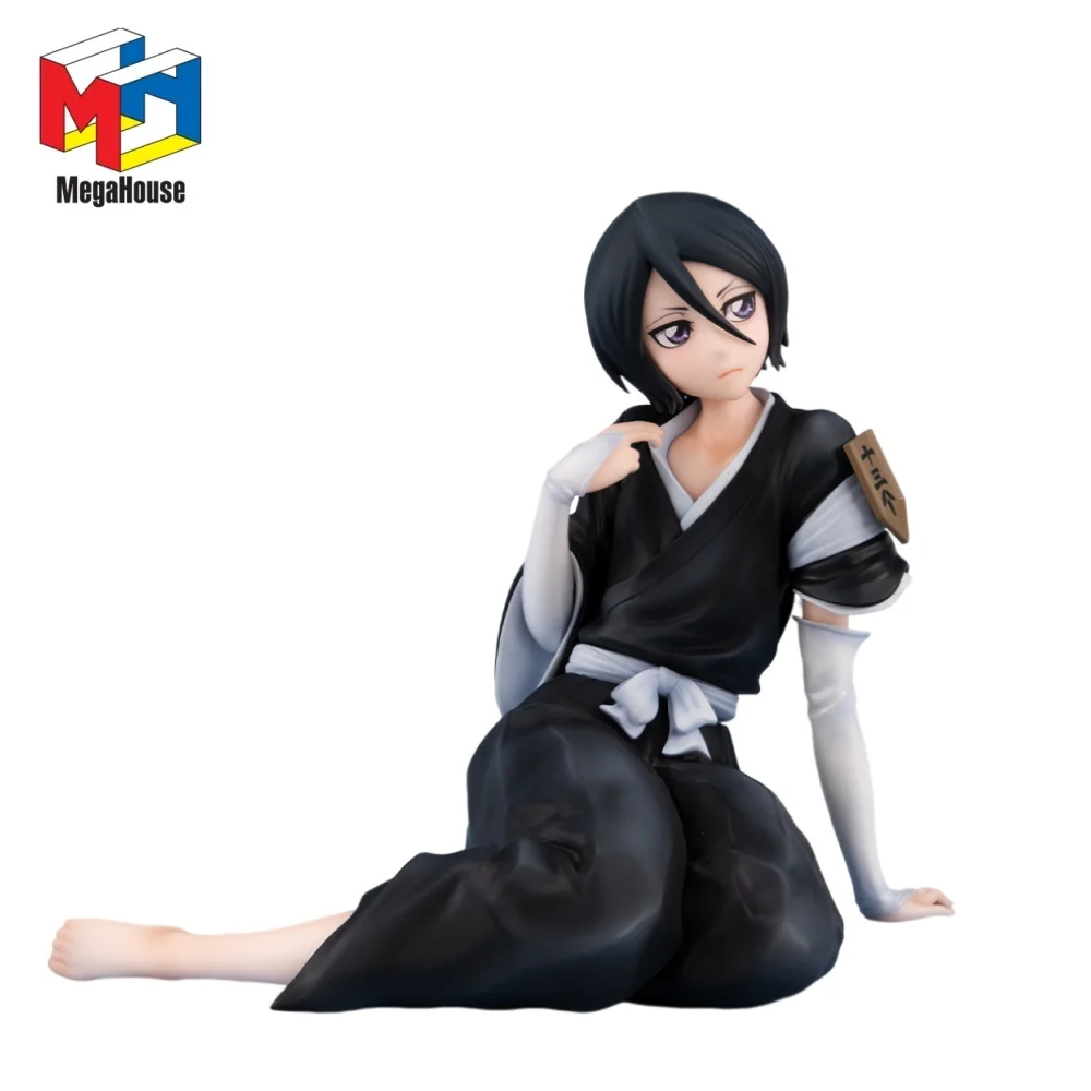 Megahouse BLEACH Anime Kuchiki Rukia  Melty Princess Action Figures Model Figurine Original Figuarts Decoration  Collection Toys