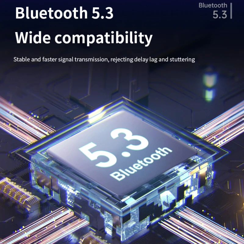 2 في 1 بلوتوث سيارة محول بلوتوث 5.3 5.0 ستيريو الارسال استقبال اللاسلكية 3.5 مللي متر Aux جاك محول سيارة عدة Mic