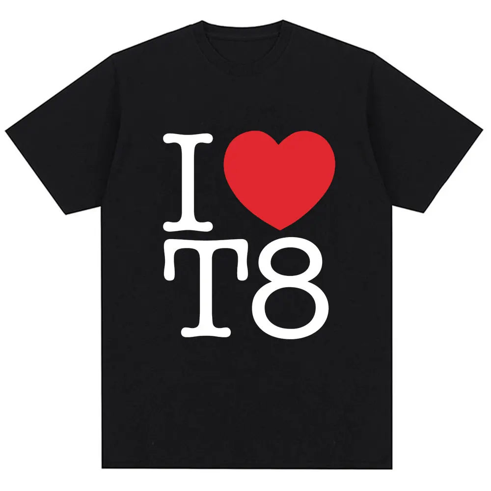 Tate Mcrae I Love T8 Fashion T Shirt Baby First Garden Short Sleeve Women Men Oversized High Quality Cotton Casual Tshirts Gifts