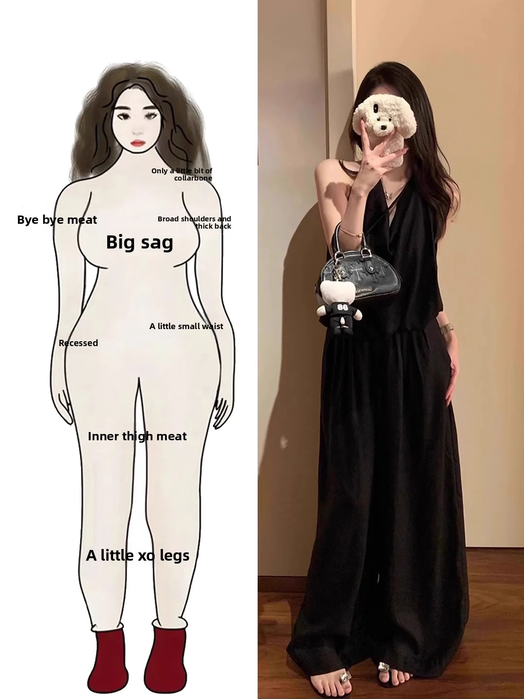

Summer plus Size Women's Outfit Loose Wide Leg Pants Svel Top V-Ne Casual Sle Faion Set Salt Series Anti-Aging