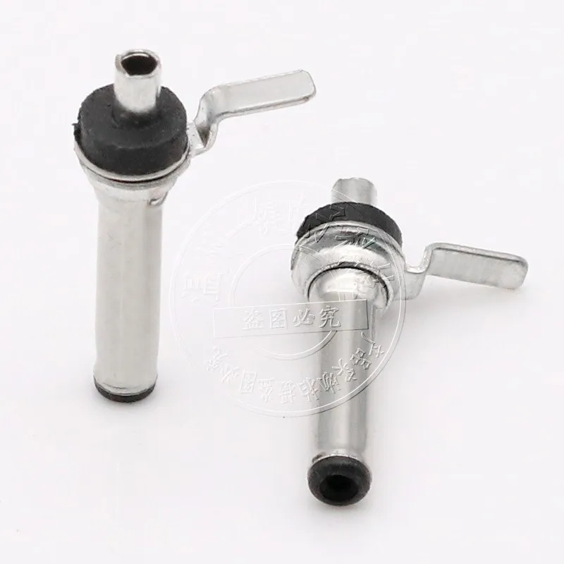 5PCS DC-2006 Power Plug Male Connector Dc2006 Patch Plug Tuning Fork with Solering Lug Plug Charging Plug